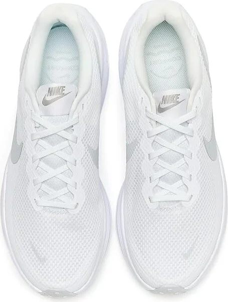 Nike Revolution 8 Women's Shoes White/Pure Platinum : 6.5 B - Medium, Synthetic - Image 2