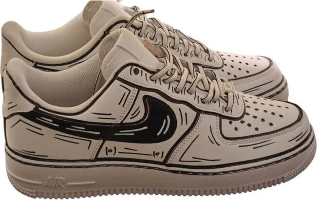 Nike Round Toe Lace-Up Sneakers
