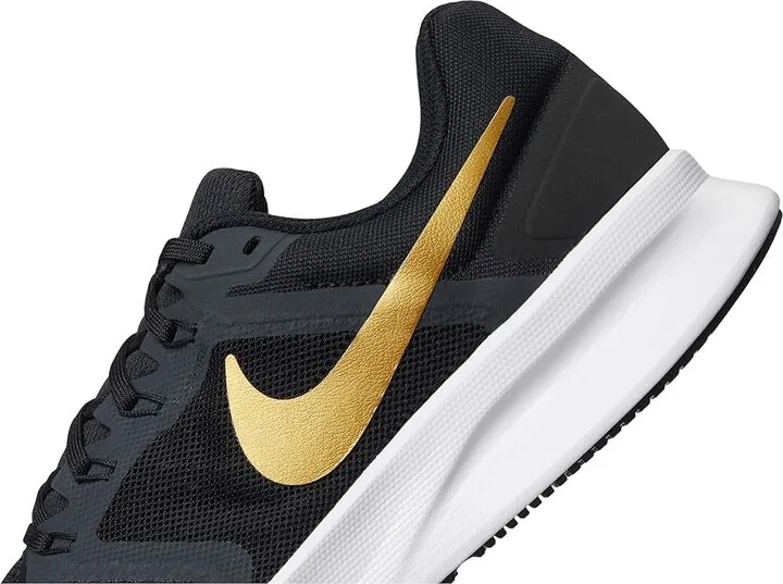 Nike Run Swift 3 Men's Shoes Black/Metallic Gold/Anthracite/White : 7.5 M, Synthetic - Image 7