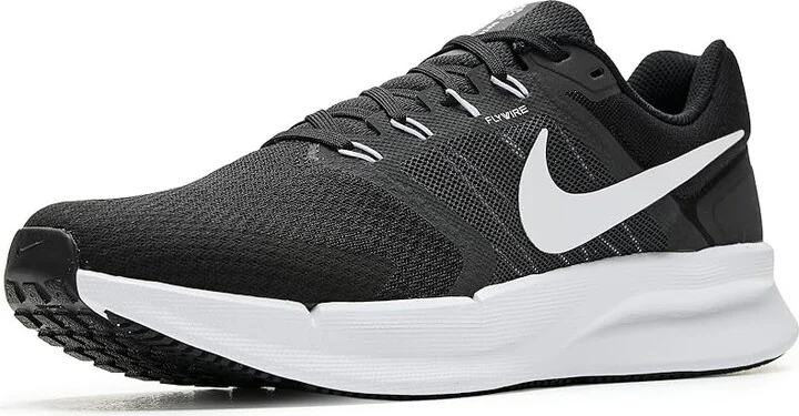 Nike Run Swift 3 Men's Shoes Black/White/Dark Smoke Grey : 8 W, Synthetic