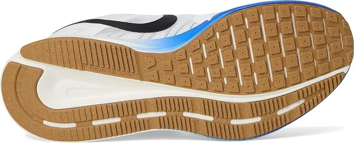 Nike Run Swift 3 Men's Shoes Sail/Black/Racer Blue/Gum Light Brown : 9.5 M, Textile - Image 3