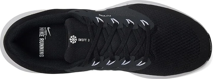 Nike Run Swift 3 Women's Shoes Black/White/Dark Smoke Grey : 10 B - Medium - Image 2
