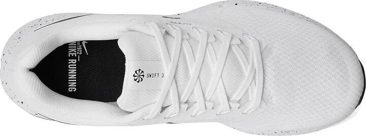 Nike Run Swift 3 Women's Shoes White/Black : 11.5 B - Medium, Textile - Image 2