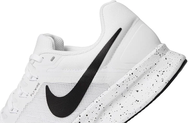 Nike Run Swift 3 Women's Shoes White/Black : 11.5 B - Medium, Textile - Image 7