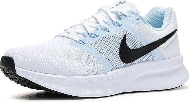 Nike Run Swift 3 Women's Shoes White/Black/Blue Tint/Psychic Blue : 8.5 B - Medium, Synthetic