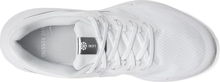 Nike Run Swift 3 Women's Shoes White/Metallic Silver/Pure Platinum : 11.5 B - Medium - Image 2