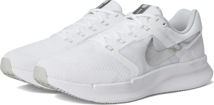 Nike Run Swift 3 Women's Shoes White/Metallic Silver/Pure Platinum : 11.5 B - Medium