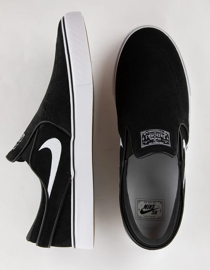 NIKE SB Janoski+ Slip-On Skate Shoes - Image 5