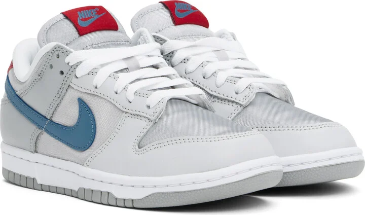 Nike Silver Dunk Low Sneakers - Image 4