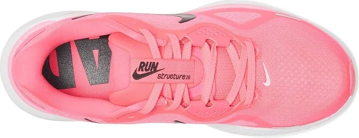 Nike Structure 26 Women's Shoes Hyper Pink/Black/Pink Spell/White : 9.5 B - Medium, Synthetic - Image 2