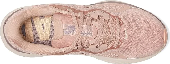 Nike Structure 26 Women's Shoes Particle Pink/Metallic Rose Gold/Taupe Grey/Silt Red : 11 B - Medium, Synthetic - Image 2