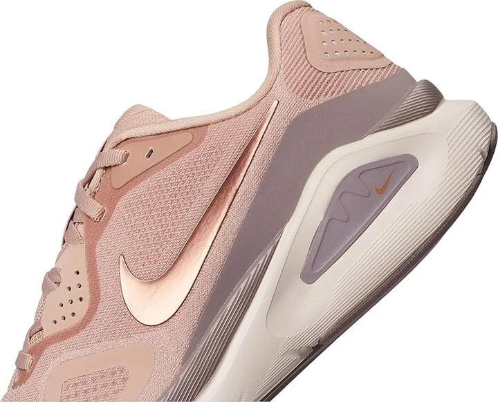 Nike Structure 26 Women's Shoes Particle Pink/Metallic Rose Gold/Taupe Grey/Silt Red : 11 B - Medium, Synthetic - Image 7