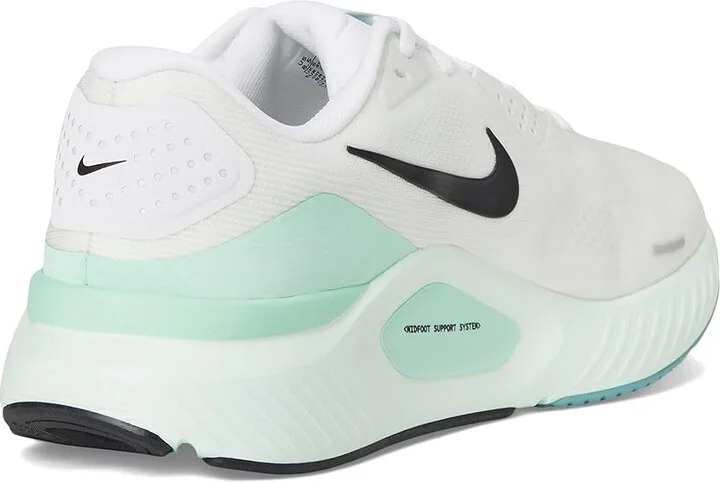 Nike Structure 26 Women's Shoes White/Black/Barely Green/Mint Foam/Cannon : 8 EE - Extra Wide, Synthetic - Image 4
