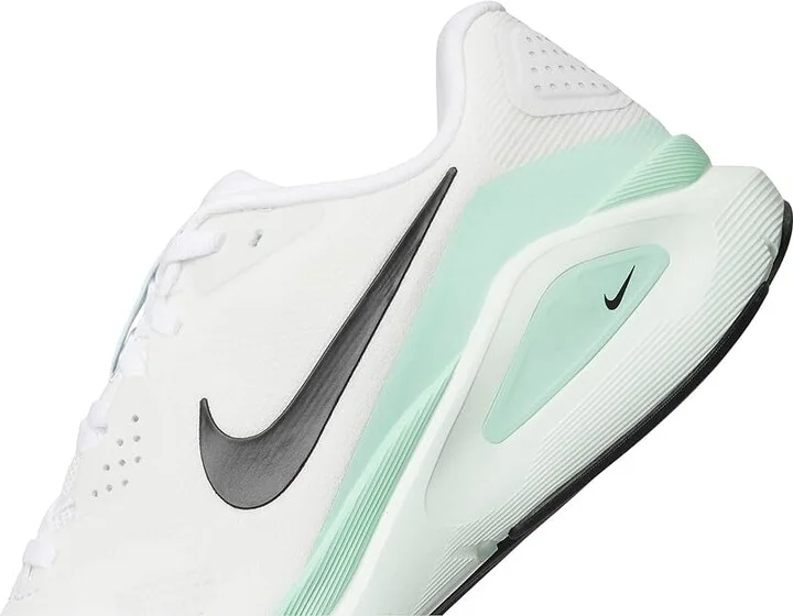 Nike Structure 26 Women's Shoes White/Black/Barely Green/Mint Foam/Cannon : 8 EE - Extra Wide, Synthetic - Image 7