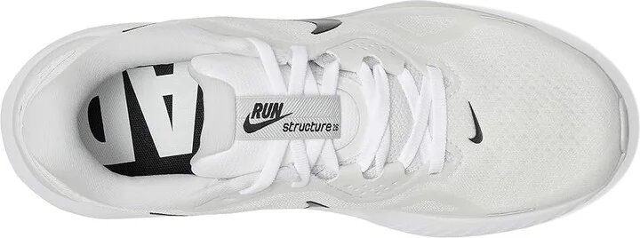Nike Structure 26 Women's Shoes White/Black/Pure Platinum : 8 B - Medium, Synthetic - Image 2
