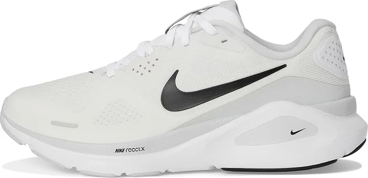 Nike Structure 26 Women's Shoes White/Black/Pure Platinum : 8 B - Medium, Synthetic - Image 6
