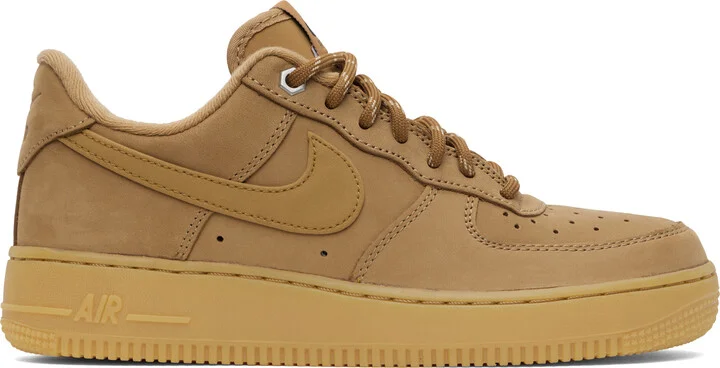 Nike Tan Air Force 1 '07 WB Sneakers