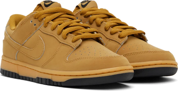 Nike Tan Dunk Low Retro SE Sneakers - Image 4
