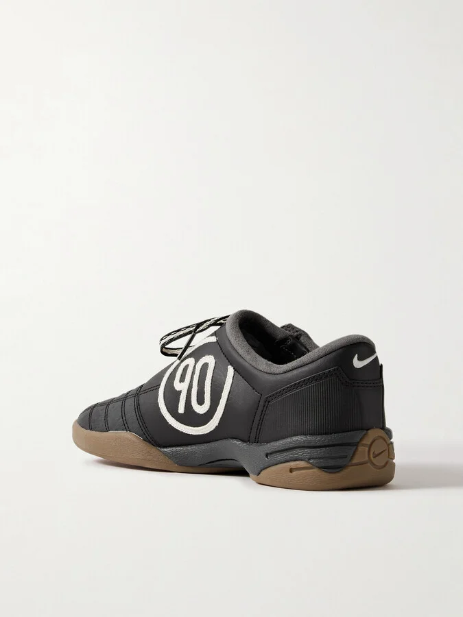 Nike - Total 90 Leather Sneakers - Black - Image 3