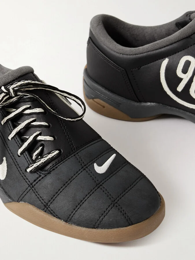 Nike - Total 90 Leather Sneakers - Black - Image 4