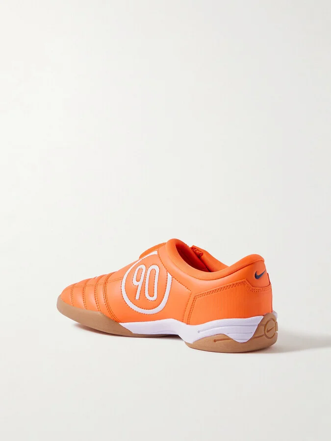 Nike - Total 90 Quilted Sneakers - Orange - Image 3
