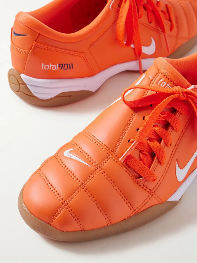 Nike - Total 90 Quilted Sneakers - Orange - Image 4