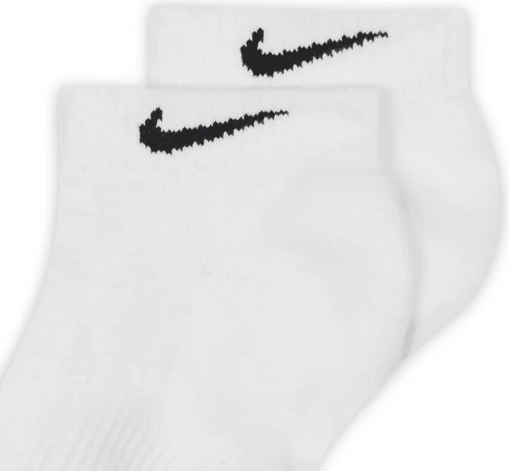 Nike Unisex Everyday Plus Cushioned Training Low Socks (6 Pairs) in White | SX7042-100 - Image 4