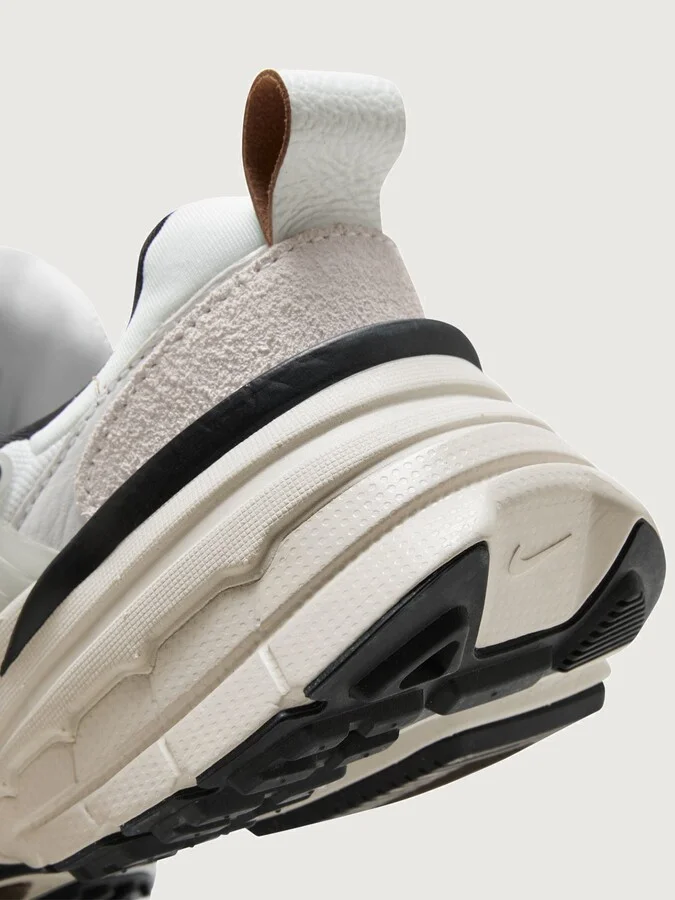 Nike V2K Run - Summit White/ Chrome / White / LT Orewood Brn - Image 3