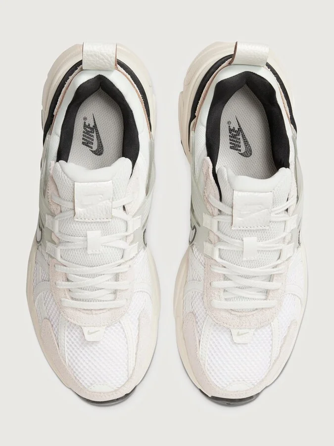 Nike V2K Run - Summit White/ Chrome / White / LT Orewood Brn - Image 9