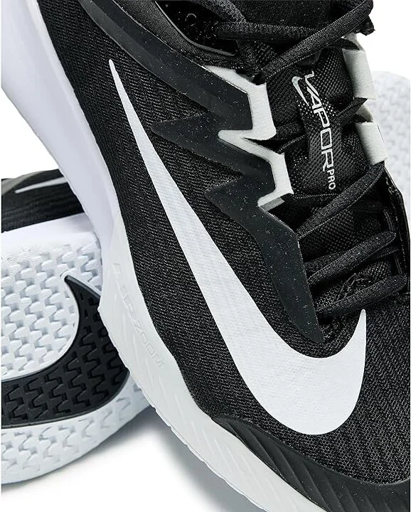 Nike Vapor Pro 3 Men's Cross Training Shoes Black/White : 11 M, Textile - Image 7