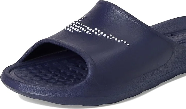 Nike Victori One Shower Slide Men's Shoes Midnight Navy/White/Midnight Navy : 6 D - Medium - Image 7