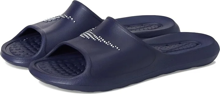 Nike Victori One Shower Slide Men's Shoes Midnight Navy/White/Midnight Navy : 6 D - Medium