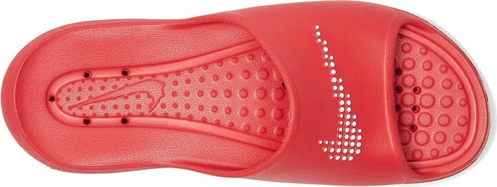 Nike Victori One Shower Slide Men's Shoes University Red/White : 9 D - Medium - Image 2