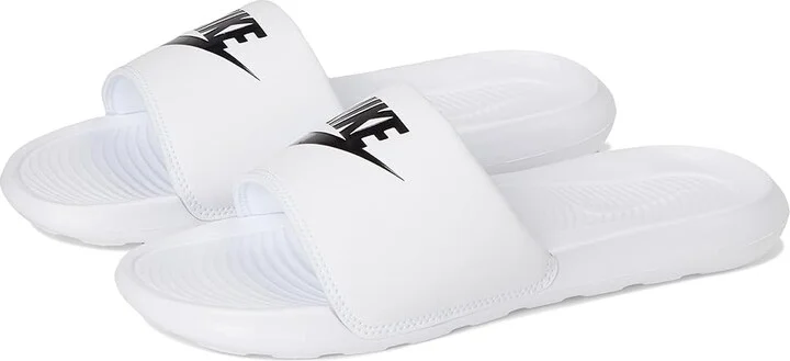 Nike Victori One Slide Women's Shoes White/Black/White : 5 B - Medium, Synthetic