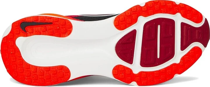 Nike Vomero 18 Men's Shoes Black/Summit White/Bright Crimson : 12 D - Medium, Textile - Image 3