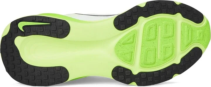Nike Vomero 18 Men's Shoes White/Black/Electric Green/Volt : 15 D - Medium, Textile - Image 3