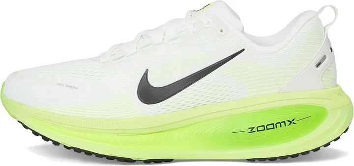 Nike Vomero 18 Men's Shoes White/Black/Electric Green/Volt : 15 D - Medium, Textile - Image 6