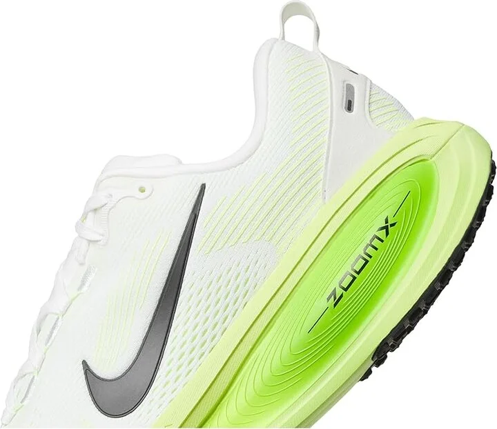 Nike Vomero 18 Men's Shoes White/Black/Electric Green/Volt : 15 D - Medium, Textile - Image 7