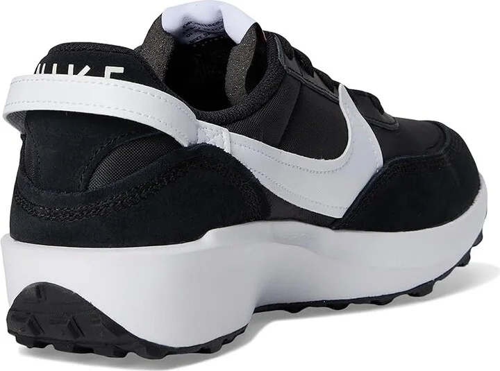 Nike Waffle Debut Women's Shoes Black/White/Orange/Clear : 5 M, Leather - Image 4