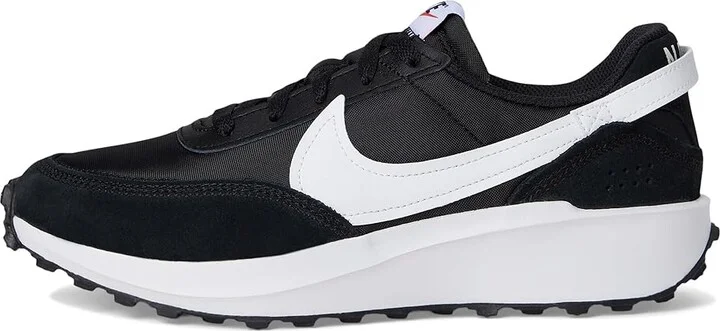 Nike Waffle Debut Women's Shoes Black/White/Orange/Clear : 5 M, Leather - Image 6