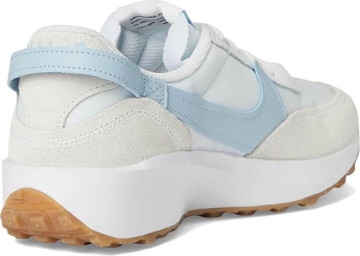 Nike Waffle Debut Women's Shoes Platinum Tint/Light Armory Blue/White : 5 M, Leather - Image 4