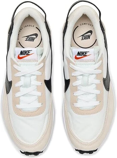 Nike Waffle Debut Women's Shoes Sanddrift/Black/Phantom/White : 5 M, Leather - Image 2