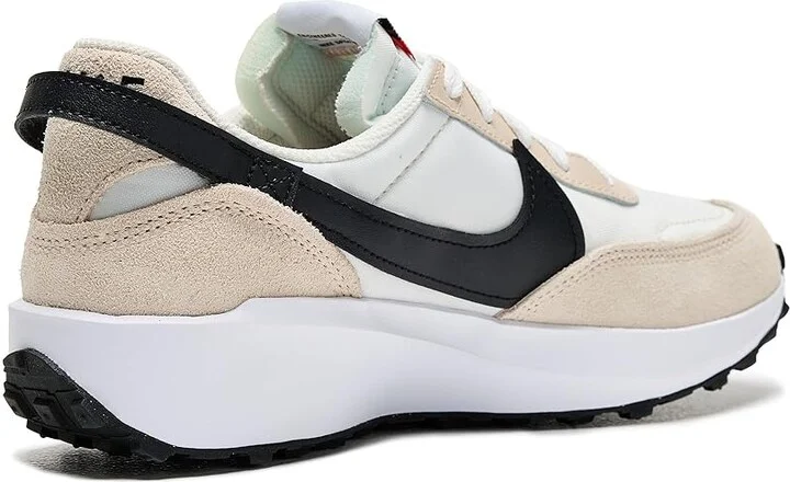 Nike Waffle Debut Women's Shoes Sanddrift/Black/Phantom/White : 5 M, Leather - Image 3