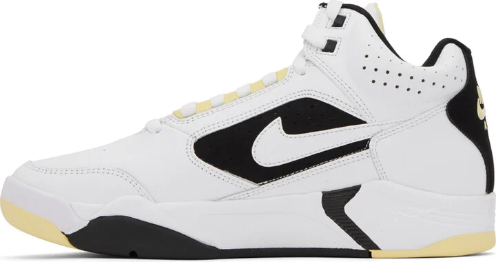 Nike White Air Flight Light Sneakers - Image 3