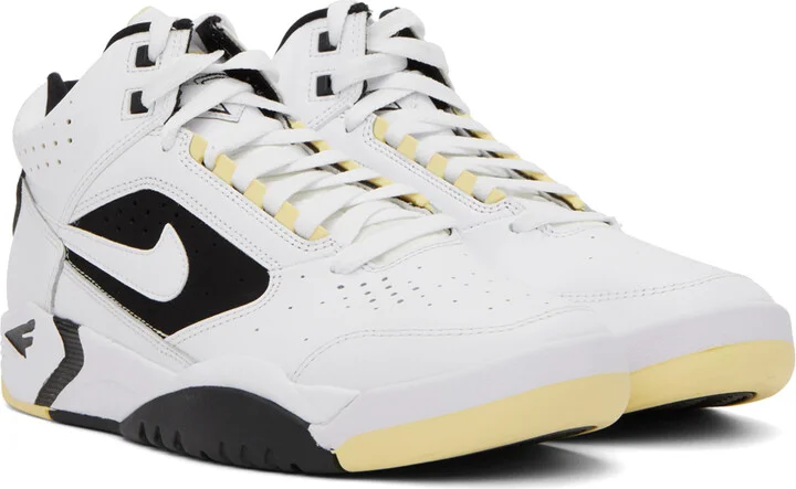 Nike White Air Flight Light Sneakers - Image 4