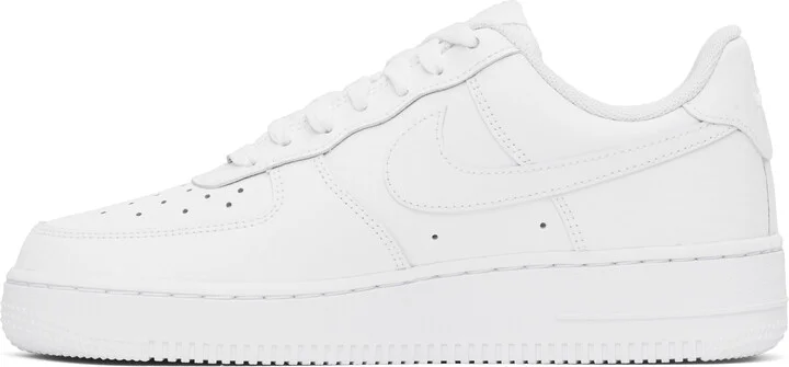 Nike White Air Force 1 '07 Texture Sneakers - Image 3