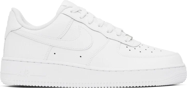 Nike White Air Force 1 '07 Texture Sneakers