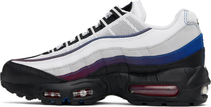 Nike White Air Max 95 PRM Sneakers - Image 3