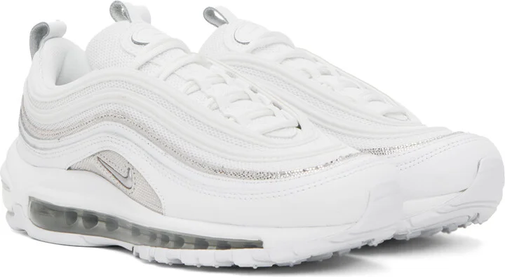 Nike White Air Max 97 Sneakers - Image 4