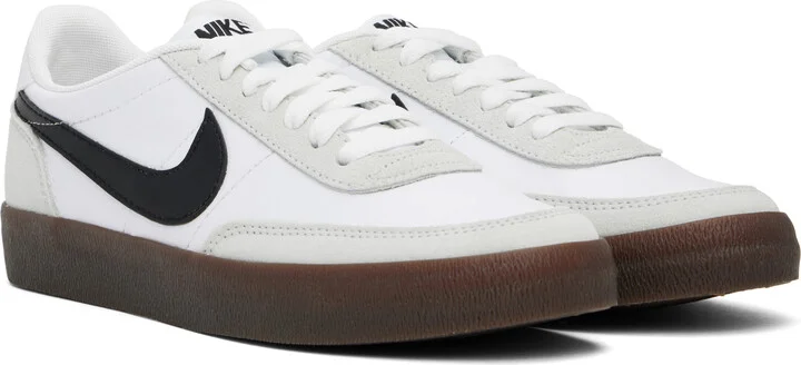 Nike White & Black Killshot 2 Sneakers - Image 4